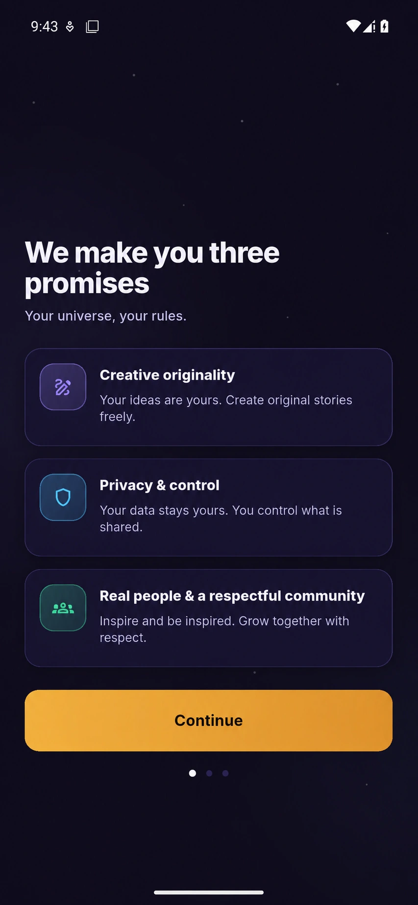 MeToon — Product screen