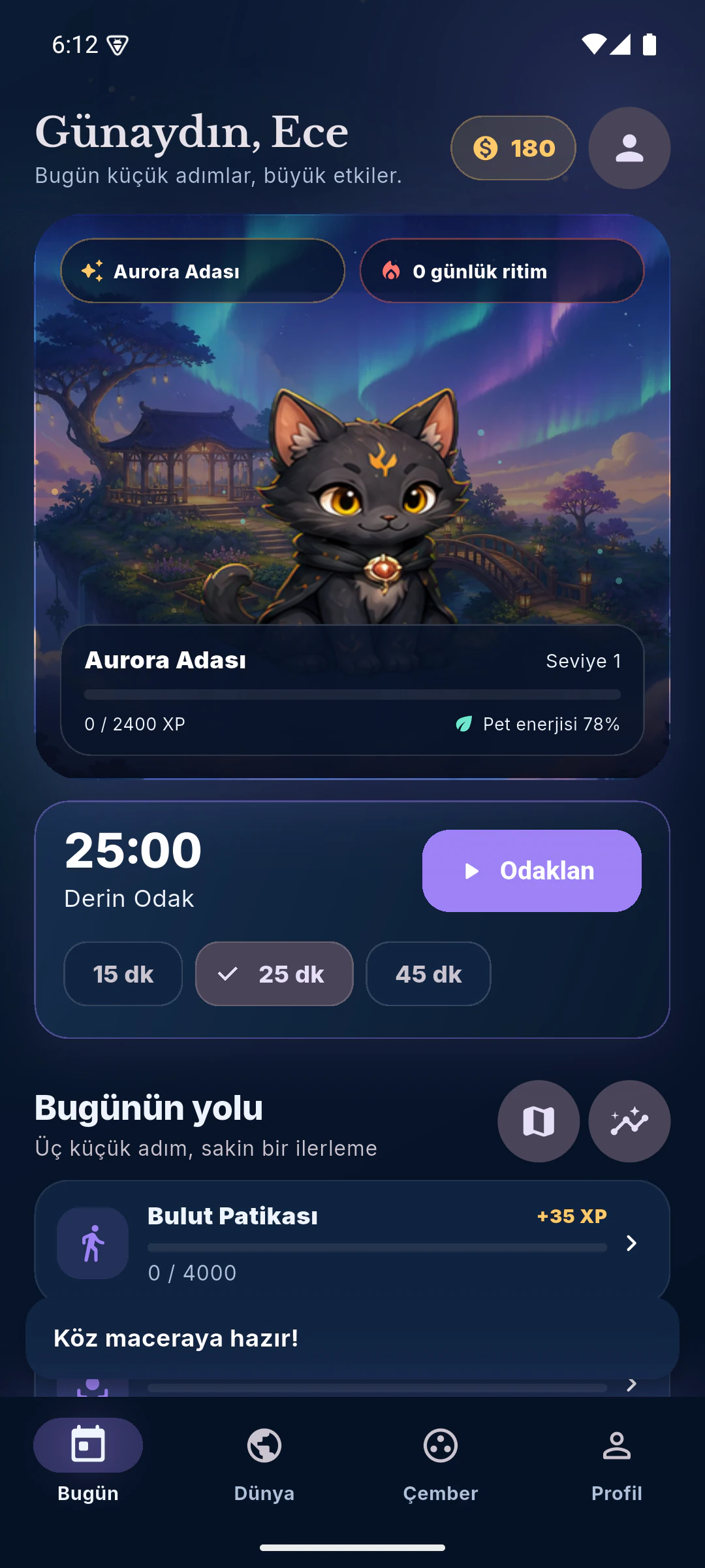QuestPet screen 2